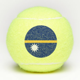 Vlag van Nauru Tennisballen