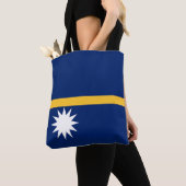 Vlag van Nauru Tote Bag (Dichtbij)