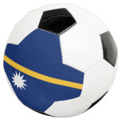 Vlag van Nauru Voetbal (Drie kwart)