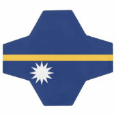 Vlag van Nauru Voetbal (Enkel)