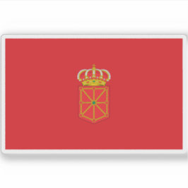 Vlag van Navarra Sticker
