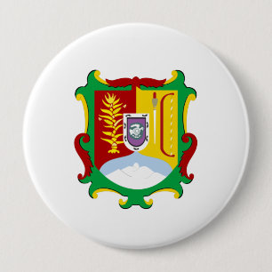 Vlag van Nayarit Ronde Button 4,0 Cm