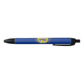 Vlag van Nebraska Blauwe Inkt Pen (Bodem)
