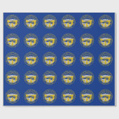 Vlag van Nebraska Cadeaupapier (Vlak)