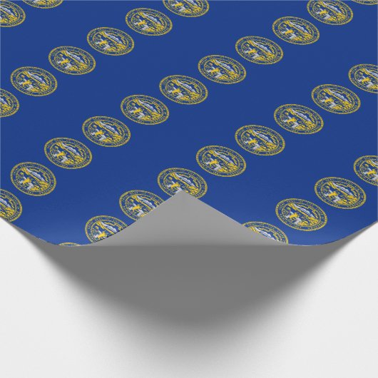 Vlag van Nebraska Cadeaupapier (Hoek)