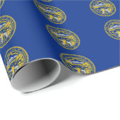 Vlag van Nebraska Cadeaupapier (Rol Hoek)
