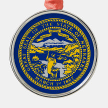 Vlag van Nebraska Ceramic Ornament