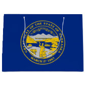 Vlag van Nebraska Groot Cadeauzakje (Voorkant)