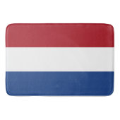 Vlag van Nederland Badmat (Voorkant)