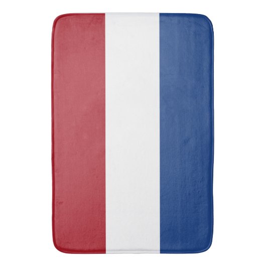 Vlag van Nederland Badmat (Voorkant Verticaal)