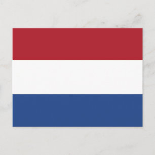 Vlag van Nederland Briefkaart
