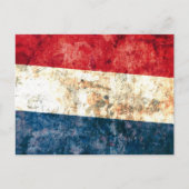 Vlag van Nederland Briefkaart (Voorkant)