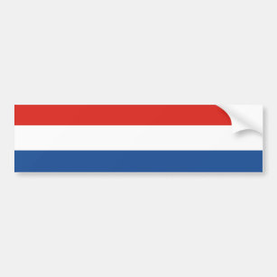 Vlag van Nederland Bumpersticker