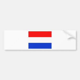 Vlag van Nederland Bumpersticker