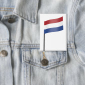 Vlag van Nederland Button (Insitu)