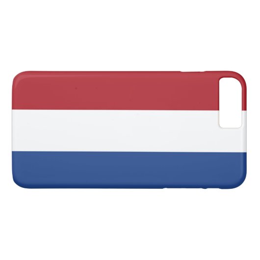 Vlag van Nederland Case-Mate iPhone Case (Achterkant (Horizontaal))