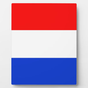 Vlag van Nederland Fotoplaat