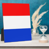 Vlag van Nederland Fotoplaat (Zijkant)