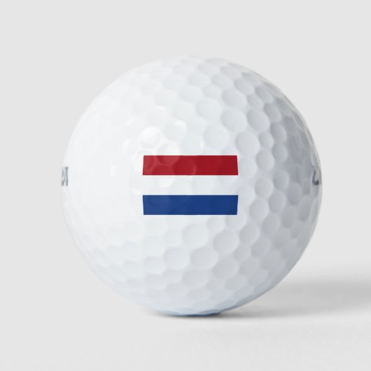 Vlag van Nederland Golfballen (Voorkant)