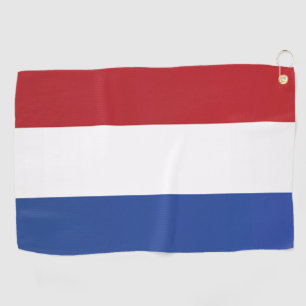 Vlag van Nederland Golfhanddoek