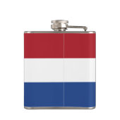 Vlag van Nederland Heupfles (Achterkant)