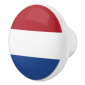 Vlag van Nederland Keramische Knop (Rechts)