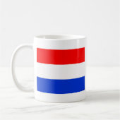 Vlag van Nederland Koffiemok (Links)