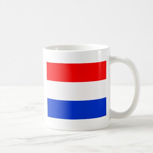 Vlag van Nederland Koffiemok (Rechts)