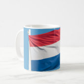 Vlag van Nederland Koffiemok (Voorkant links)