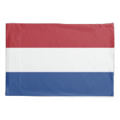 Vlag van Nederland Kussensloop (Achterkant)