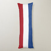 Vlag van Nederland Lichaamskussen (Achterkant (Verticaal))