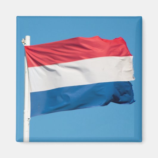 Vlag van Nederland Magneet (Voorkant)