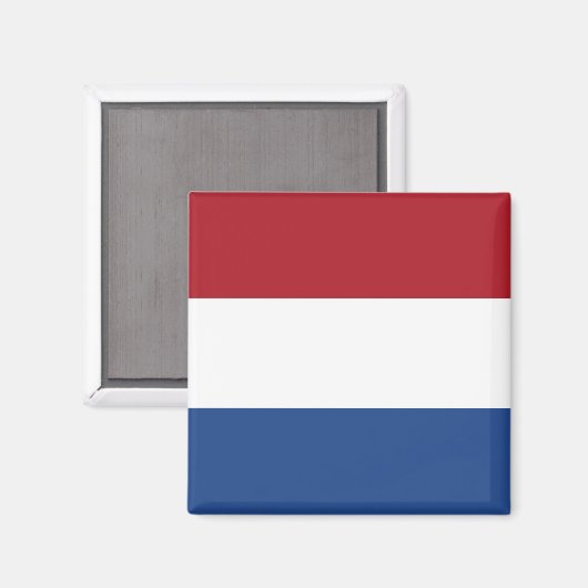 Vlag van Nederland Magneet (Voorkant / Achterkant)