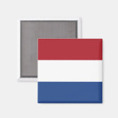 Vlag van Nederland Magnet (Voorkant / Achterkant)