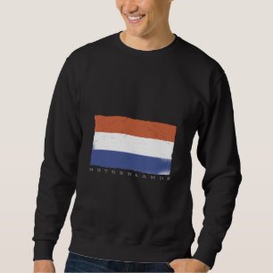 Vlag van Nederland met Nederlandse tekst Trui