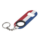Vlag van Nederland Mini Flessenopener (Voorkant Gekanteld)