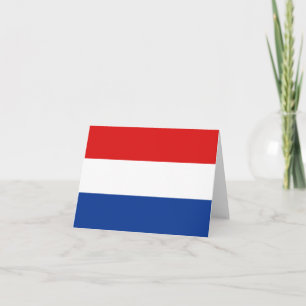 Vlag van Nederland Notitiekaart