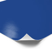 Vlag van Nederland Perfect Poster (Hoek)
