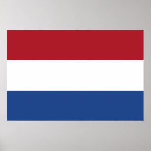 Vlag van Nederland Poster