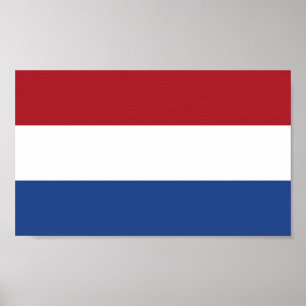 Vlag van Nederland Poster