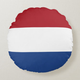 Vlag van Nederland Rond Kussen