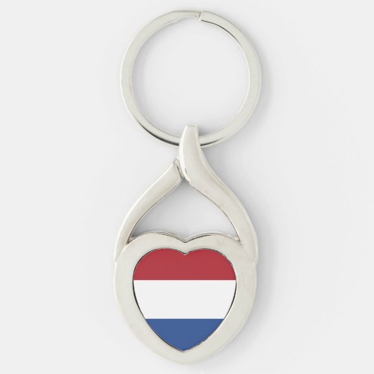 Vlag van Nederland Sleutelhanger (Voorkant)