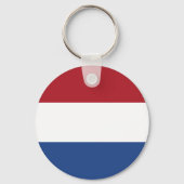 Vlag van Nederland Sleutelhanger (Achterkant)