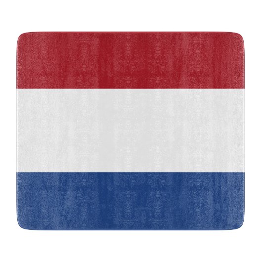 Vlag van Nederland Snijplank (Voorkant)