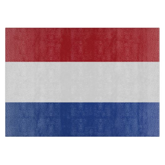 Vlag van Nederland Snijplank (Voorkant)
