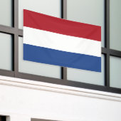Vlag van Nederland Spandoek (Buitenkant Gebouw)