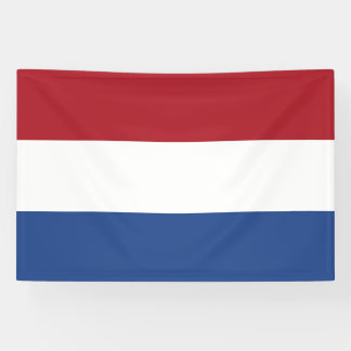 Vlag van Nederland Spandoek