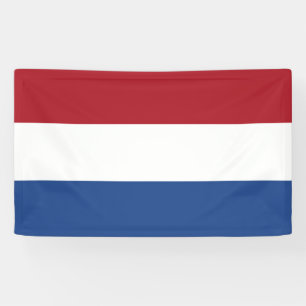 Vlag van Nederland Spandoek