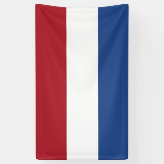 Vlag van Nederland Spandoek (Verticaal)