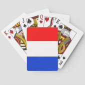 Vlag van Nederland Speelkaarten (Achterkant)